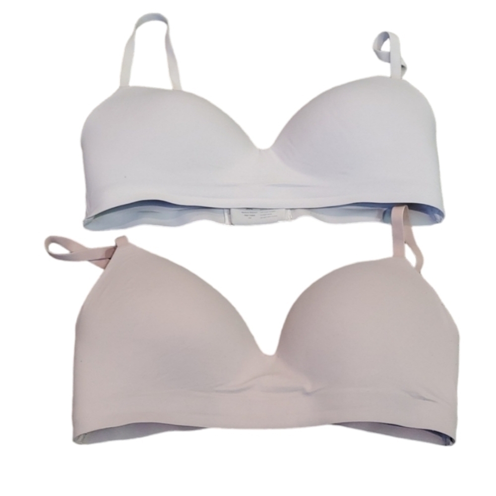 Lot of 2 Soma Womens Endless Wireless Bra sz 36C